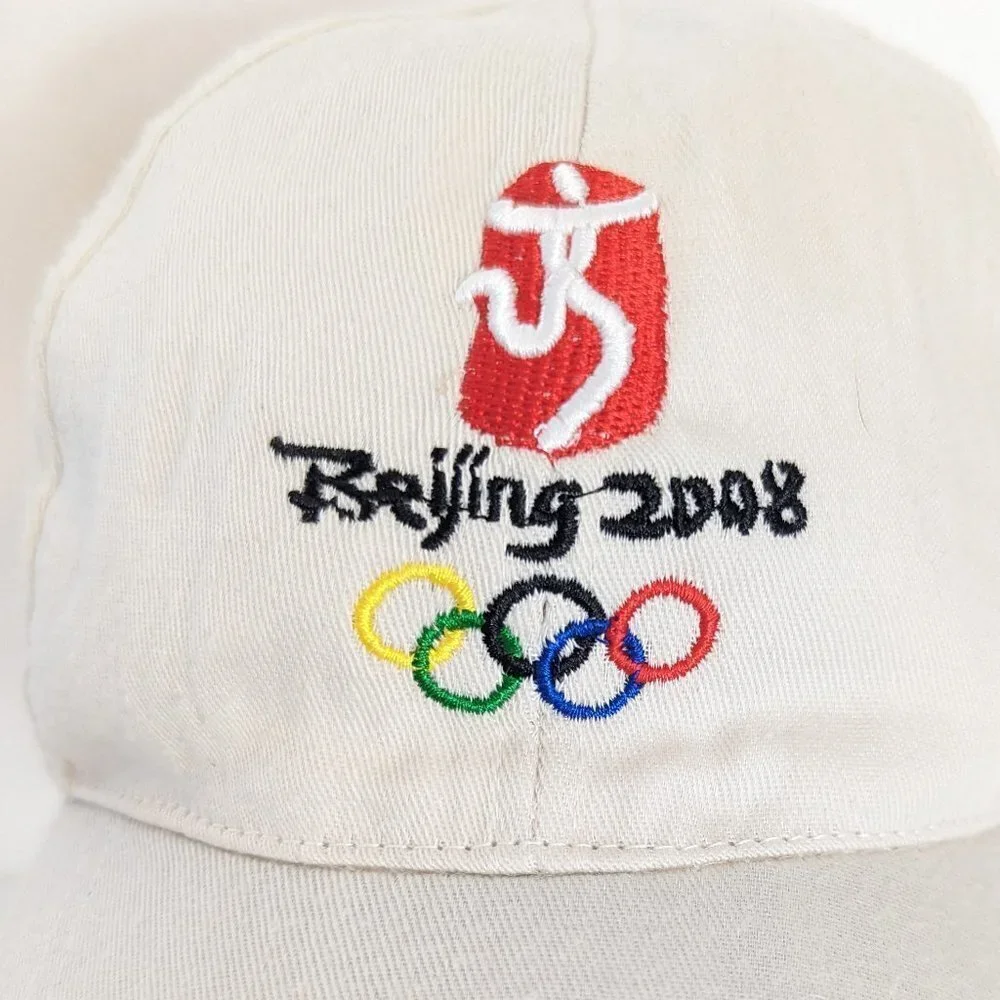 Vintage‎ Summer Olympics Beijing 2008 Dad Hat Baseball Cap Adjustable Unisex